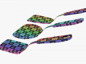 Kitchen 3-Spatula Set Modelo 3D