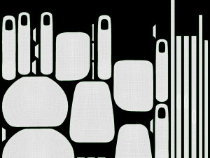 Kitchen 3-Spatula Set 3D Model