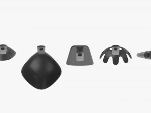 Kitchen 5-Piece Utensil Set 3D Model