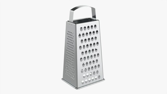 Kitchen Grater 01 Modelo 3D .c4d .max .obj .3ds .fbx .stl .blend