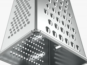 Kitchen Grater 01 3D Model
