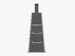 Kitchen Grater 01 3D Model