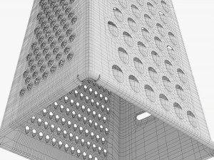 Kitchen Grater 01 3D Model