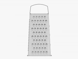 Kitchen Grater 01 3D Model