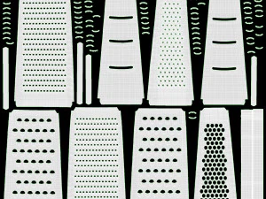 Kitchen Grater 01 3D Model