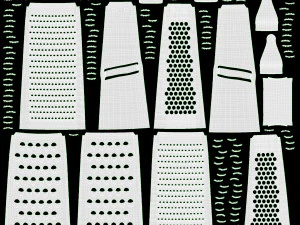 Терка кухонна 02 3D Модель