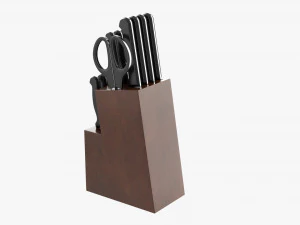 Kitchen Knife Stand 3D Model