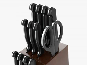 Kitchen Knife Stand 3D Model