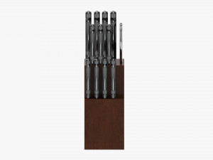 Kitchen Knife Stand Model 3D