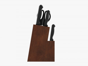 Kitchen Knife Stand Model 3D