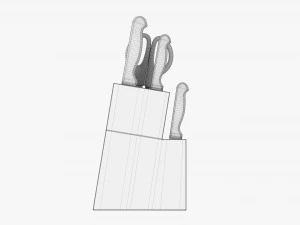 Kitchen Knife Stand 3D Model