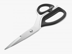 Kitchen Scissors 01 3D Model
