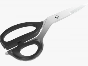 Kitchen Scissors 01 3D Model