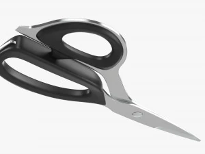 Kitchen Scissors 01 3D Model