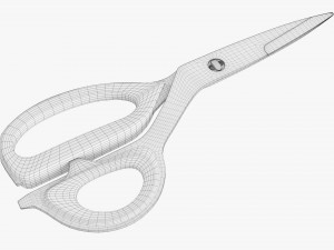 Kitchen Scissors 01 3D Model
