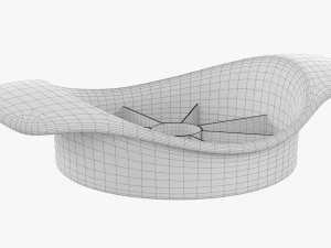Affettatrice manuale per frutta Modello 3D
