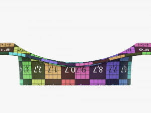 Affettatrice manuale per frutta Modello 3D