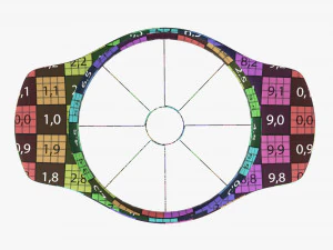 Affettatrice manuale per frutta Modello 3D