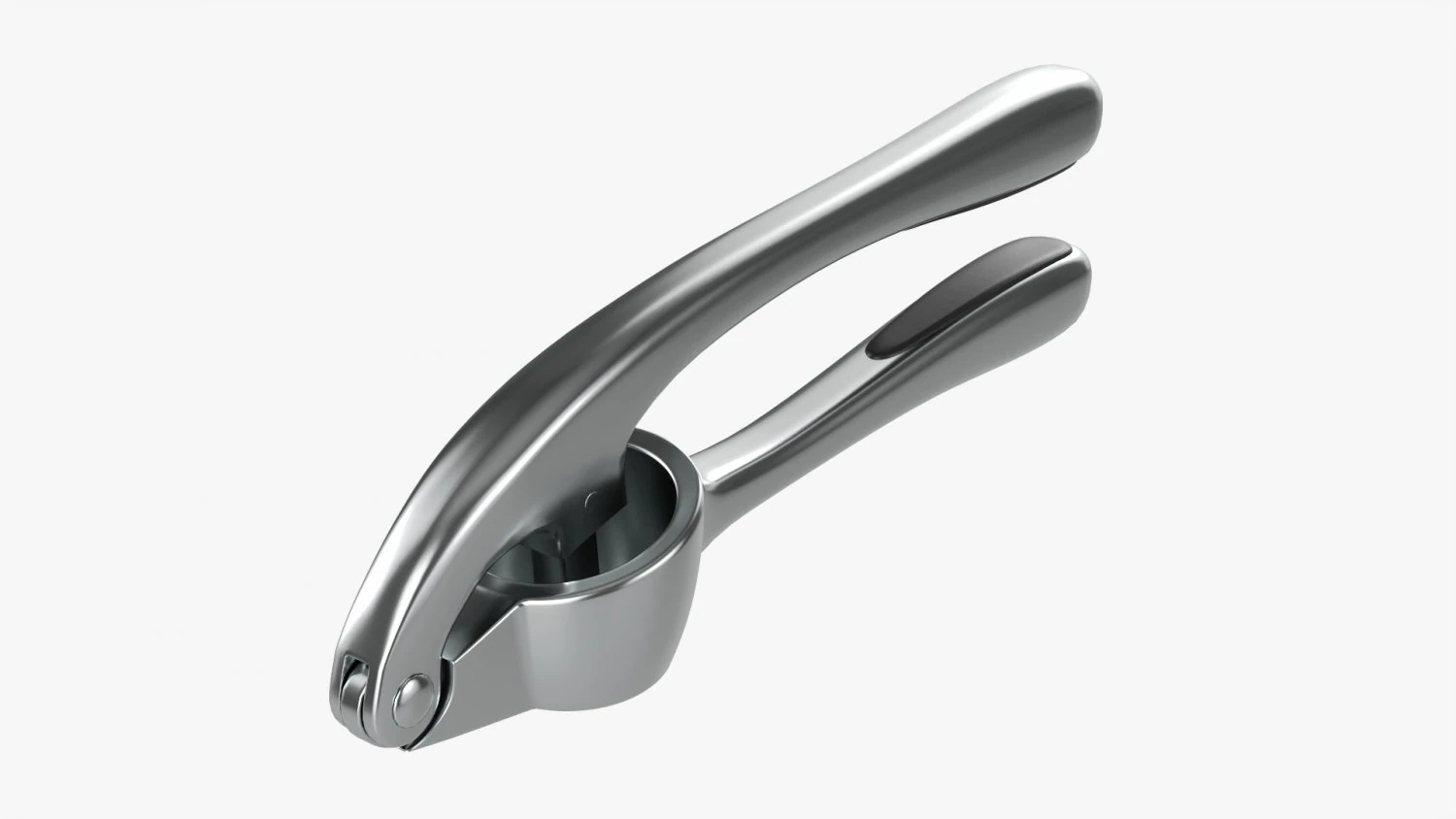 Manual Garlic Press 3D Model .c4d .max .obj .3ds .fbx .stl .blend 