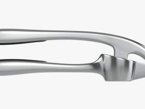 Manual Garlic Press 3D Model
