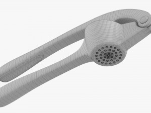 Manual Garlic Press 3D Model