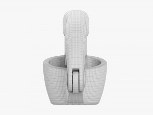 Manual Garlic Press 3D Model