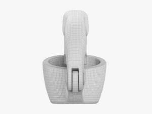 Manual Garlic Press 3D Model