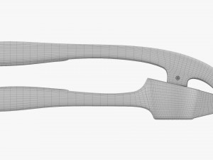 Manual Garlic Press 3D Model