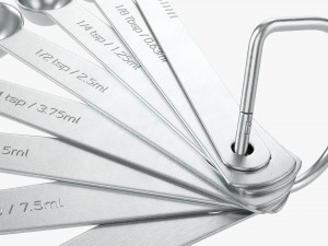 Measuring Spoons 8-Set 3D Модель
