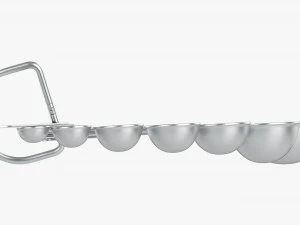 Measuring Spoons 8-Set 3D Model