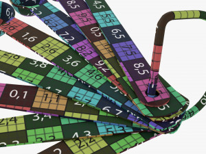 Measuring Spoons 8-Set 3D Модель