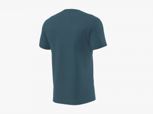 Mens Short Sleeve T-Shirt 02 3D Model