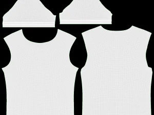 Herren Kurzarm-T-Shirt 02 3D Modell