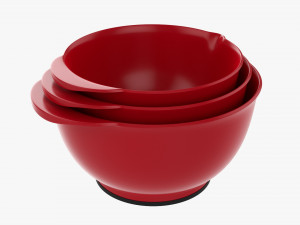 Mixing Bowl Set 3D मॉडल