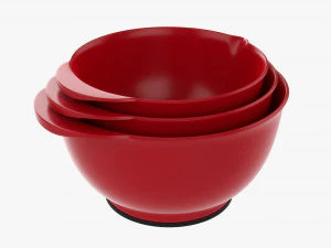 Mixing Bowl Set 3D Model