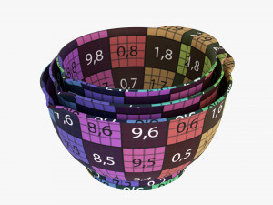 Mixing Bowl Set 3D मॉडल