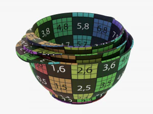 Mixing Bowl Set 3D Model
