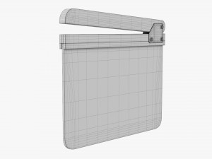 Movie Clapper Board 3D Model