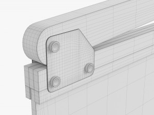 Movie Clapper Board 3D Model