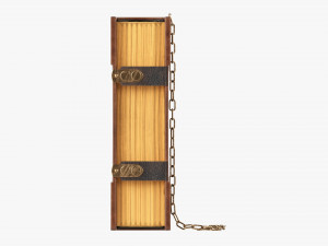 Old Book Decorated In Leather 04 Modelo 3D
