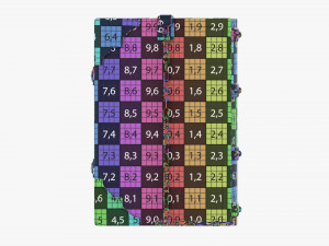 Old Book Decorated In Leather 04 Modelo 3D