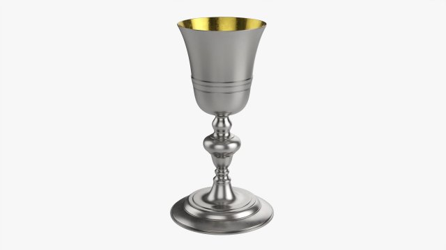 Old Chalice 3D Модель .c4d .max .obj .3ds .fbx .stl .blend 