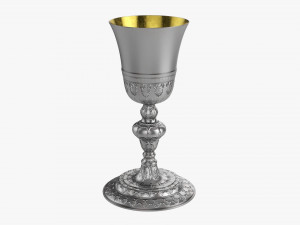 Old Chalice Decorated Modelo 3D