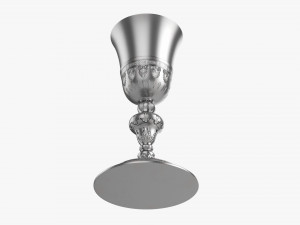 Old Chalice Decorated 3D 模型