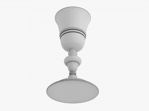 Old Chalice Decorated 3D 模型
