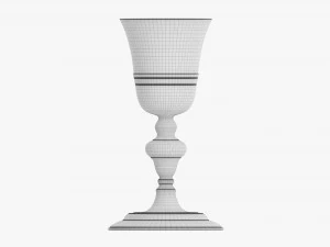 C&aacute;liz antiguo decorado Modelo 3D