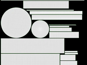 C&aacute;liz antiguo decorado Modelo 3D