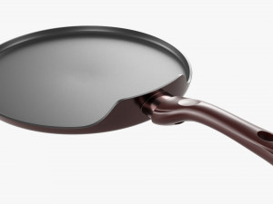 Pancake Pan 25 Cm Modelo 3D