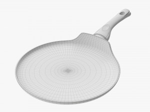 Pancake Pan 25 Cm Modelo 3D