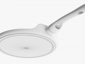 Pancake Pan 25 Cm Modelo 3D